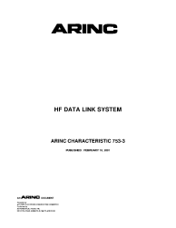ARINC Characteristic 753-3:2001