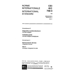 IEC 60748-3:1986/AMD2:1994