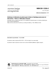NBN EN 12326-2:2000