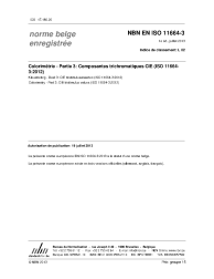 NBN EN ISO 11664-3:2013