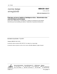 NBN EN 13647:2011
