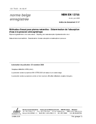 NBN EN 13755:2008