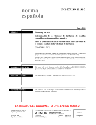 UNE-EN ISO 15181-2:2008