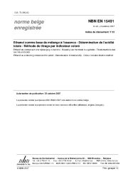 NBN EN 15491:2007