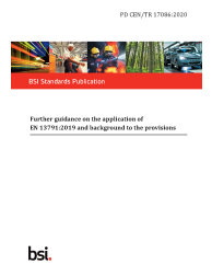 PD CEN/TR 17086:2020
