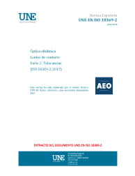 UNE-EN ISO 18369-2:2018