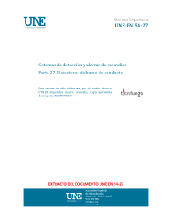 UNE-EN 54-27:2019