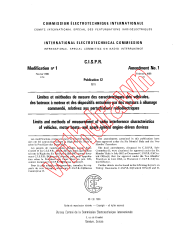 CISPR 12:1978/AMD1:1986