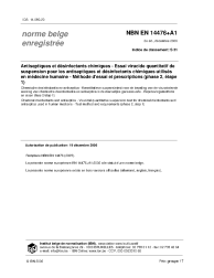 NBN EN 14476+A1:2006