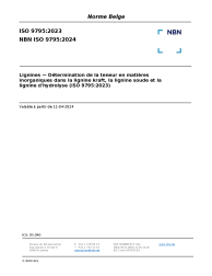NBN ISO 9795:2024