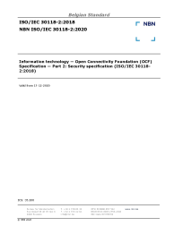 NBN ISO/IEC 30118-2:2020