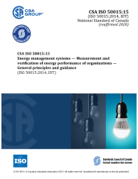 CSA ISO 50015:15 (R2025)