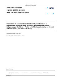 NBN EN ISO 23553-1:2022