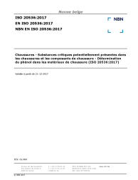 NBN EN ISO 20536:2017