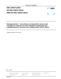 NBN EN ISO 16637:2019