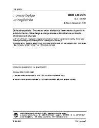 NBN EN 2585:2002