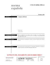 UNE-EN 60983:1998/A1:2005