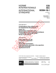 IEC 60384-18-1:1993/AMD1:1998