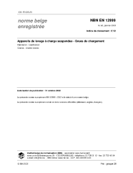 NBN EN 12999:2003