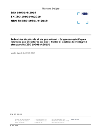 NBN EN ISO 19901-9:2019