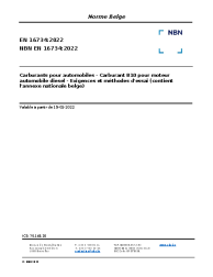 NBN EN 16734:2022