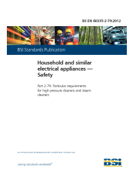 BS EN 60335-2-79:2012