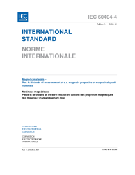 IEC 60404-4:1995+AMD1:2000 Consolidated