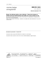 NBN EN 15934:2012