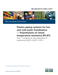 DD CEN ISO/TS 22391-7:2011