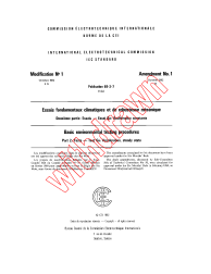 IEC 60068-2-7:1968/AMD1:1982
