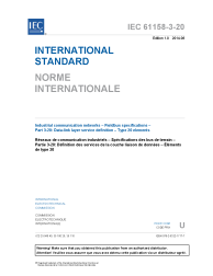 IEC 61158-3-20:2014
