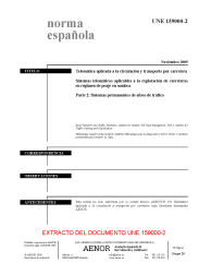 UNE 159000-2:2009