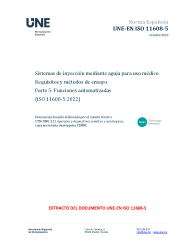UNE-EN ISO 11608-5:2023