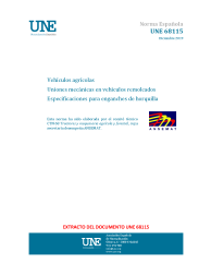 UNE 68115:2019