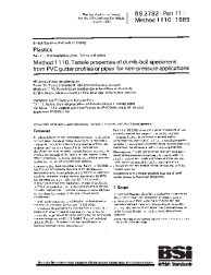 BS 2782-11:Method 1110:1989
