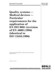 BS EN ISO 13485:2001