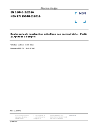 NBN EN 15048-2:2016