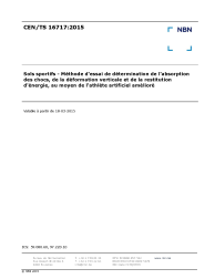 CEN/TS 16717:2015