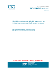 UNE-EN 14366:2005+A1:2020