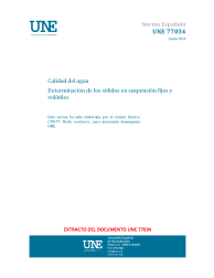 UNE 77034:2019