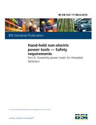 BS EN ISO 11148-6:2010