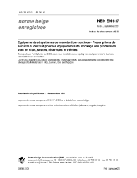 NBN EN 617:2001