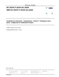 NBN EN 16475-7:2016+A1:2020
