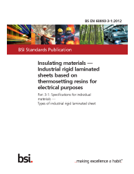 BS EN 60893-3-1:2012