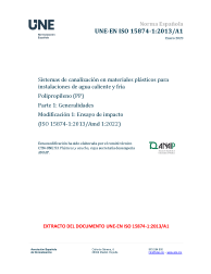 UNE-EN ISO 15874-1:2013/A1:2023