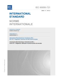 IEC 60050-721:1991/AMD3:2018