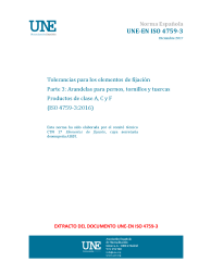 UNE-EN ISO 4759-3:2017