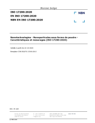 NBN EN ISO 17200:2020