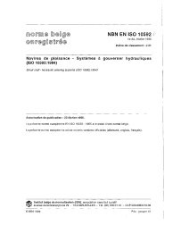 NBN EN ISO 10592:1996