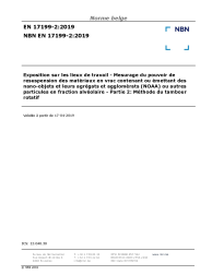 NBN EN 17199-2:2019
